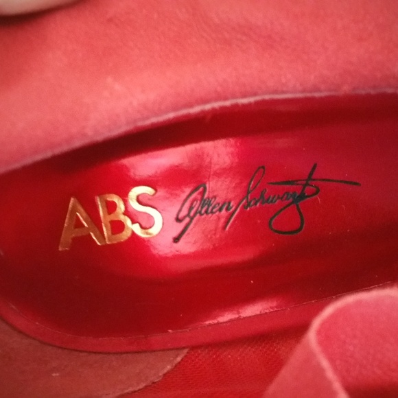 Allen Schwartz ABS Red Shoes Heels  NEW💖Pictures do not do these shoes justice! - Picture 6 of 8